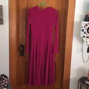 Long sleeve maxi party dress